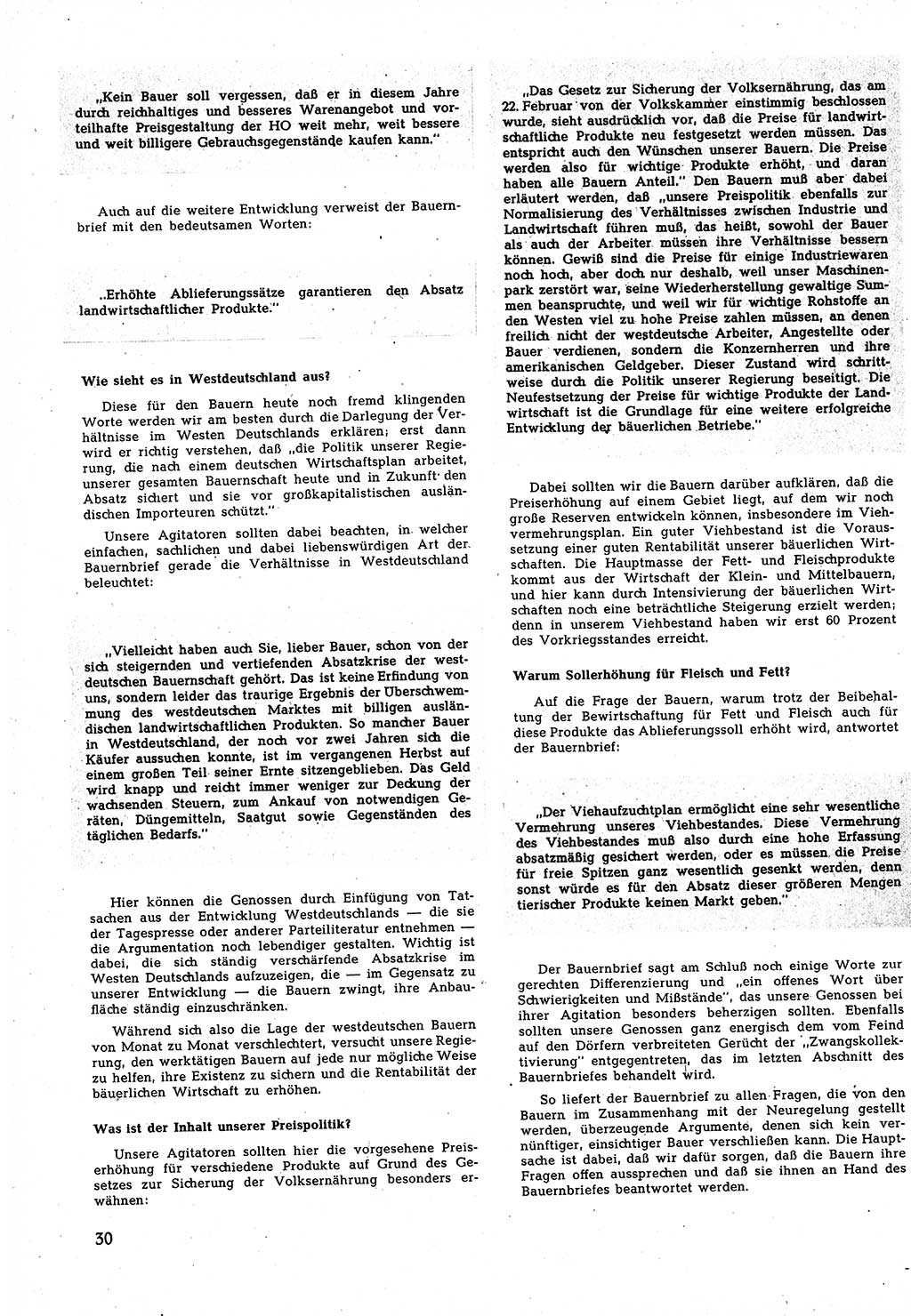 Neuer Weg (NW), Halbmonatsschrift für aktuelle Fragen der Arbeiterbewegung [Zentralkomitee (ZK) Sozialistische Einheitspartei Deutschlands (SED)], 5. Jahrgang [Deutsche Demokratische Republik (DDR)] 1950, Heft 10/30 (NW ZK SED DDR 1950, H. 10/30)