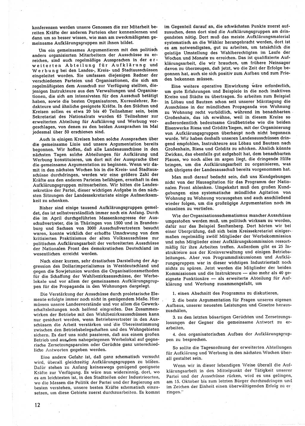 Neuer Weg (NW), Halbmonatsschrift für aktuelle Fragen der Arbeiterbewegung [Zentralkomitee (ZK) Sozialistische Einheitspartei Deutschlands (SED)], 5. Jahrgang [Deutsche Demokratische Republik (DDR)] 1950, Heft 12/12 (NW ZK SED DDR 1950, H. 12/12)