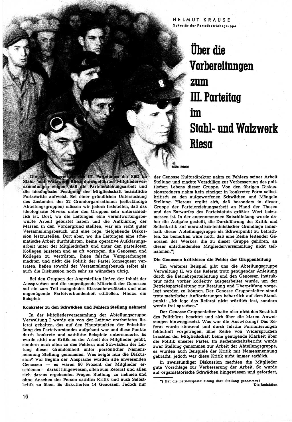 Neuer Weg (NW), Halbmonatsschrift für aktuelle Fragen der Arbeiterbewegung [Zentralkomitee (ZK) Sozialistische Einheitspartei Deutschlands (SED)], 5. Jahrgang [Deutsche Demokratische Republik (DDR)] 1950, Heft 12/16 (NW ZK SED DDR 1950, H. 12/16)