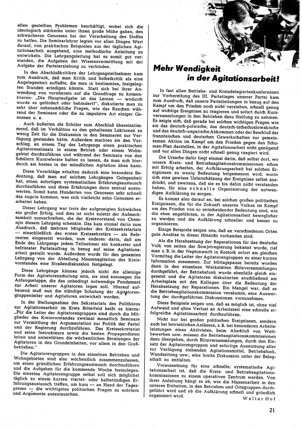 Neuer Weg (NW), Halbmonatsschrift für aktuelle Fragen der Arbeiterbewegung [Zentralkomitee (ZK) Sozialistische Einheitspartei Deutschlands (SED)], 5. Jahrgang [Deutsche Demokratische Republik (DDR)] 1950, Heft 13/21 (NW ZK SED DDR 1950, H. 13/21)