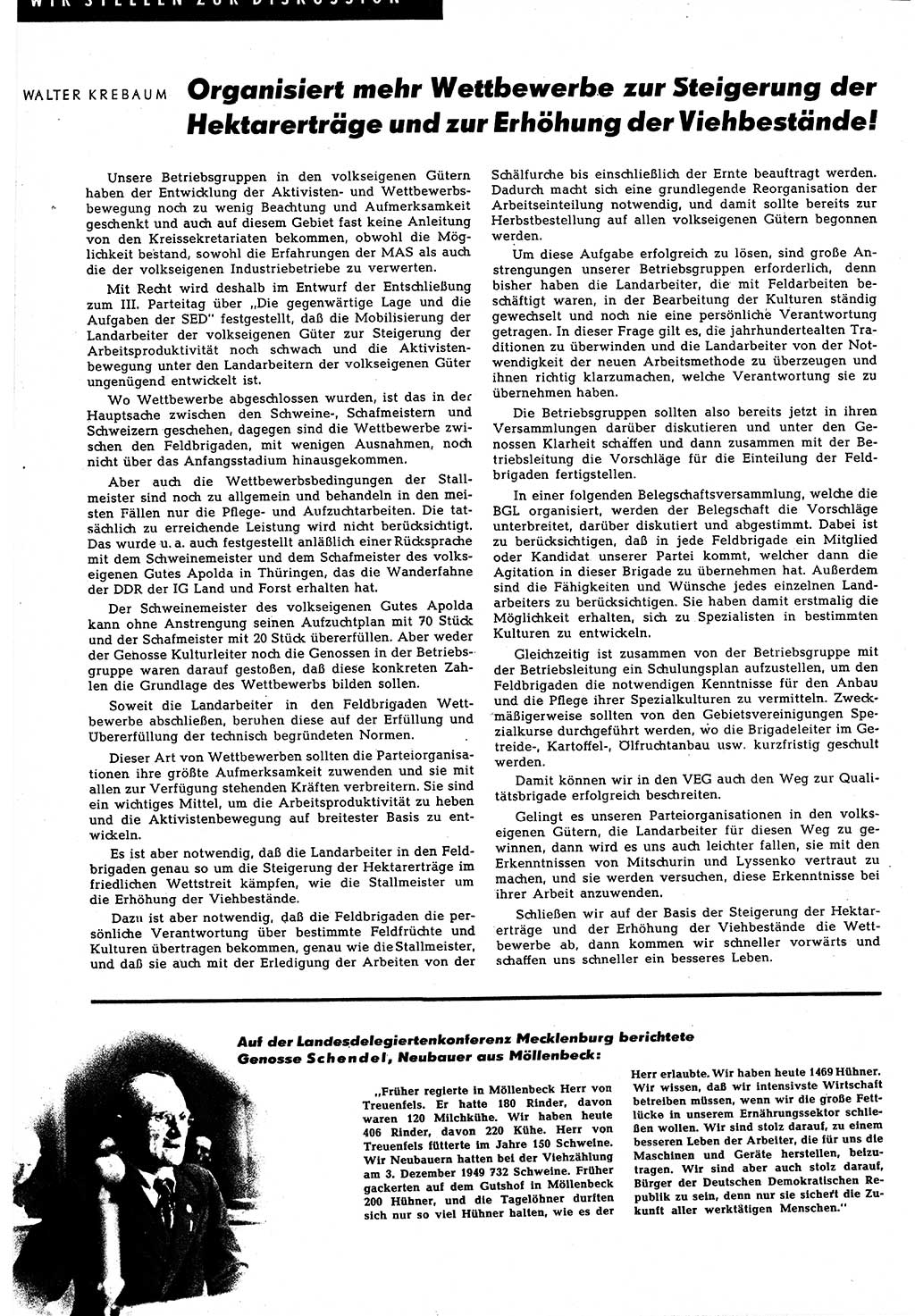Neuer Weg (NW), Halbmonatsschrift für aktuelle Fragen der Arbeiterbewegung [Zentralkomitee (ZK) Sozialistische Einheitspartei Deutschlands (SED)], 5. Jahrgang [Deutsche Demokratische Republik (DDR)] 1950, Heft 14/32 (NW ZK SED DDR 1950, H. 14/32)