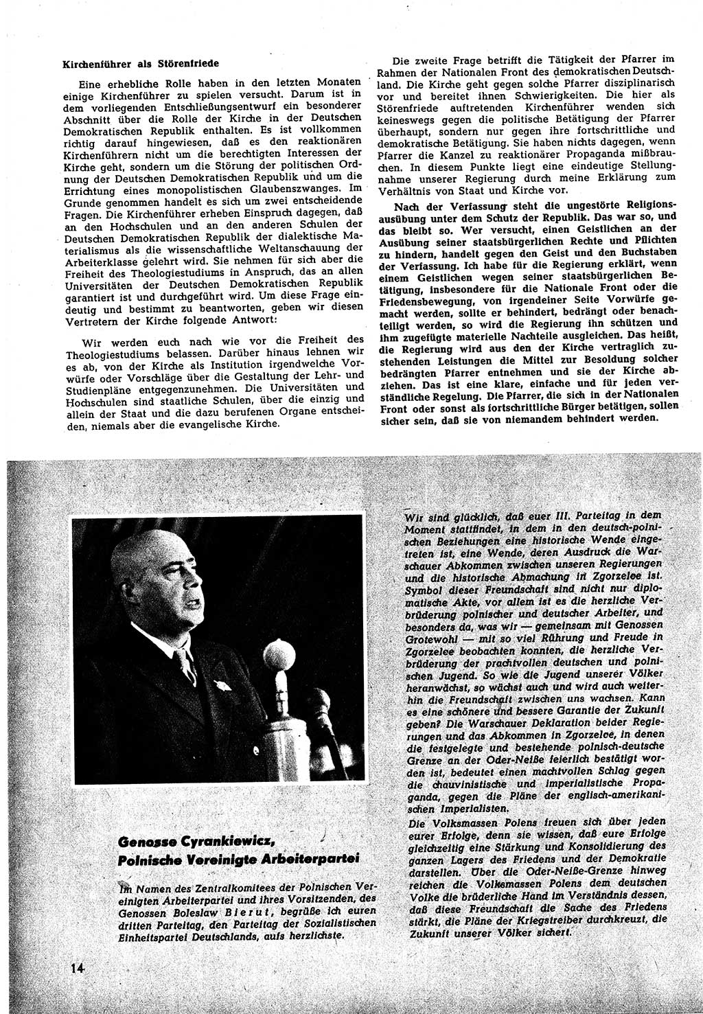 Neuer Weg (NW), Halbmonatsschrift für aktuelle Fragen der Arbeiterbewegung [Zentralkomitee (ZK) Sozialistische Einheitspartei Deutschlands (SED)], 5. Jahrgang [Deutsche Demokratische Republik (DDR)] 1950, Heft 15/14 (NW ZK SED DDR 1950, H. 15/14)