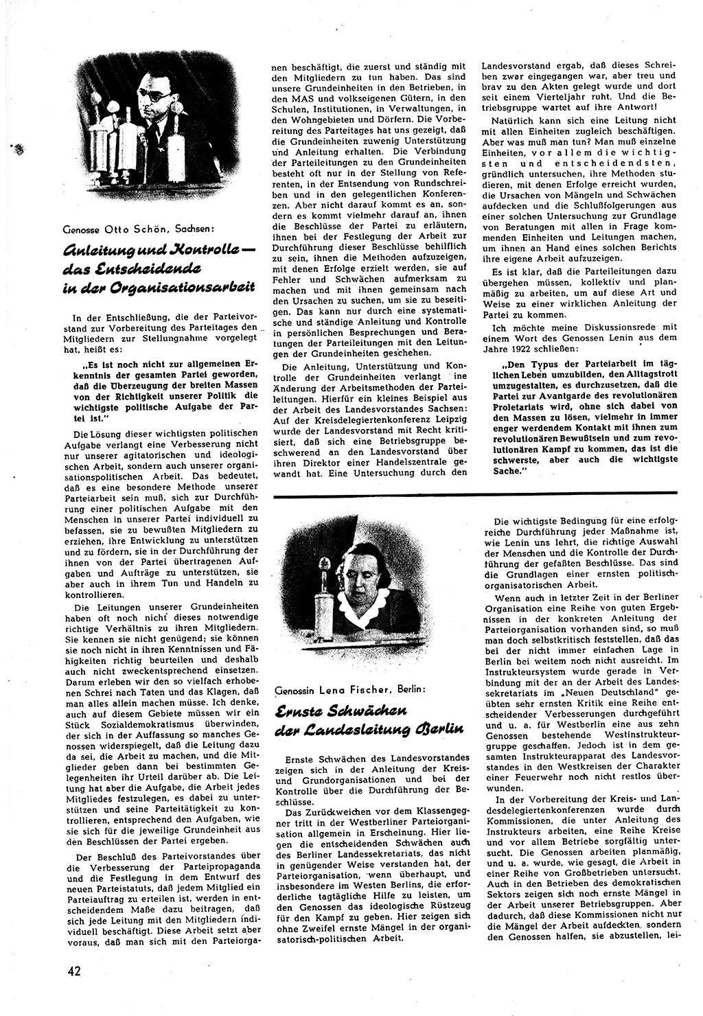 Neuer Weg (NW), Halbmonatsschrift für aktuelle Fragen der Arbeiterbewegung [Zentralkomitee (ZK) Sozialistische Einheitspartei Deutschlands (SED)], 5. Jahrgang [Deutsche Demokratische Republik (DDR)] 1950, Heft 15/42 (NW ZK SED DDR 1950, H. 15/42)