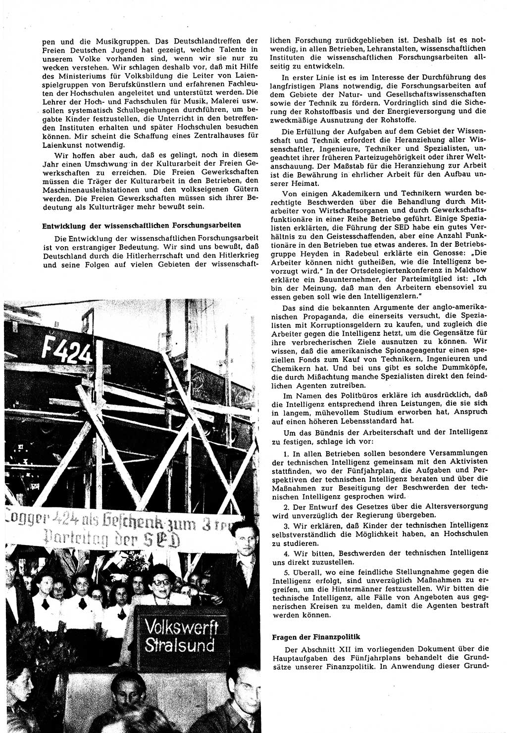 Neuer Weg (NW), Halbmonatsschrift für aktuelle Fragen der Arbeiterbewegung [Zentralkomitee (ZK) Sozialistische Einheitspartei Deutschlands (SED)], 5. Jahrgang [Deutsche Demokratische Republik (DDR)] 1950, Heft 15/56 (NW ZK SED DDR 1950, H. 15/56)