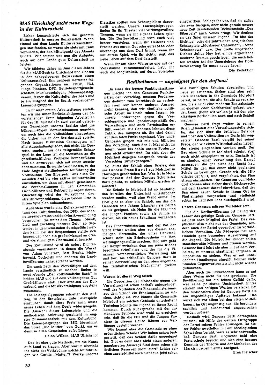 Neuer Weg (NW), Halbmonatsschrift für aktuelle Fragen der Arbeiterbewegung [Zentralkomitee (ZK) Sozialistische Einheitspartei Deutschlands (SED)], 5. Jahrgang [Deutsche Demokratische Republik (DDR)] 1950, Heft 17/32 (NW ZK SED DDR 1950, H. 17/32)