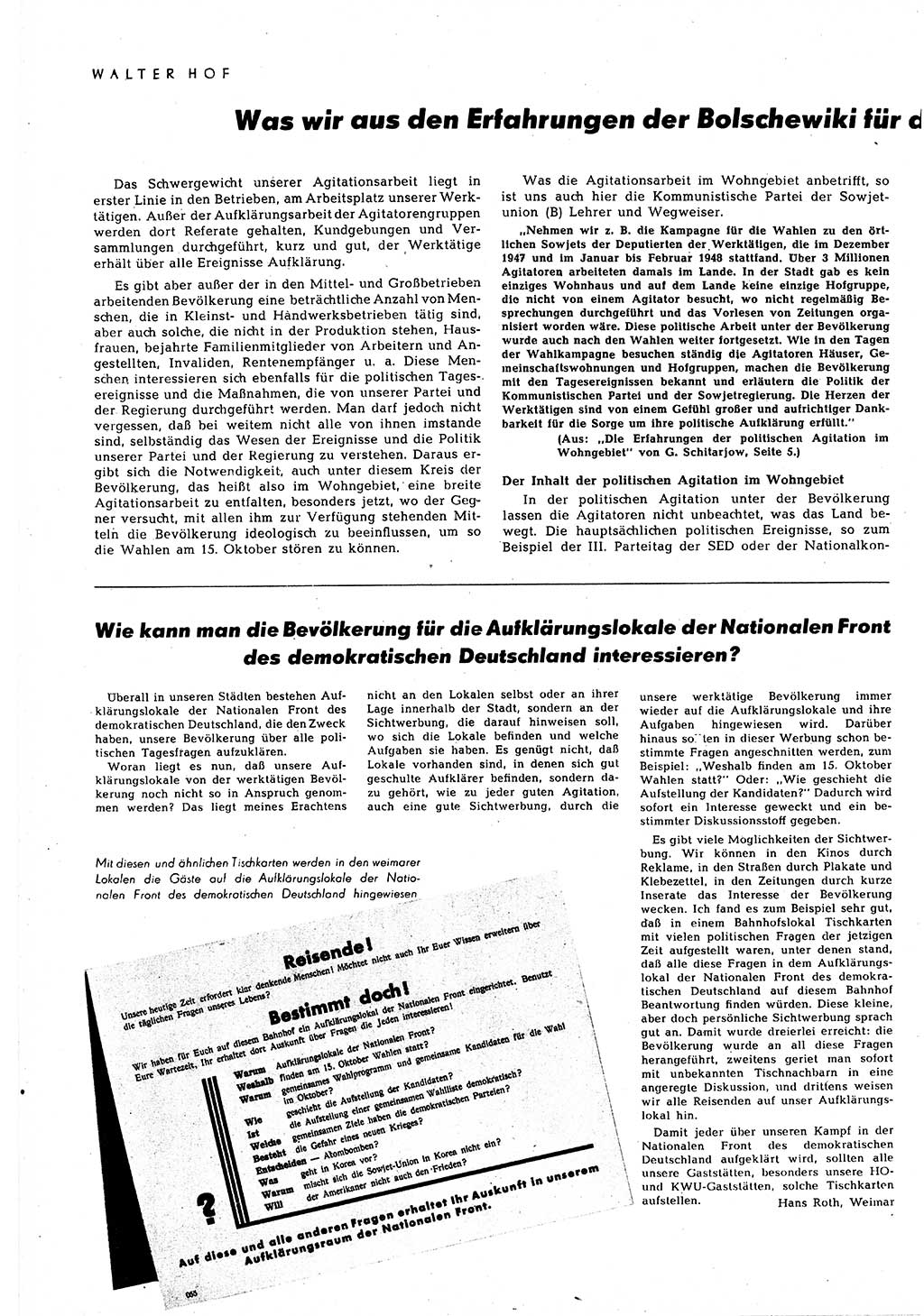 Neuer Weg (NW), Halbmonatsschrift für aktuelle Fragen der Arbeiterbewegung [Zentralkomitee (ZK) Sozialistische Einheitspartei Deutschlands (SED)], 5. Jahrgang [Deutsche Demokratische Republik (DDR)] 1950, Heft 18/12 (NW ZK SED DDR 1950, H. 18/12)