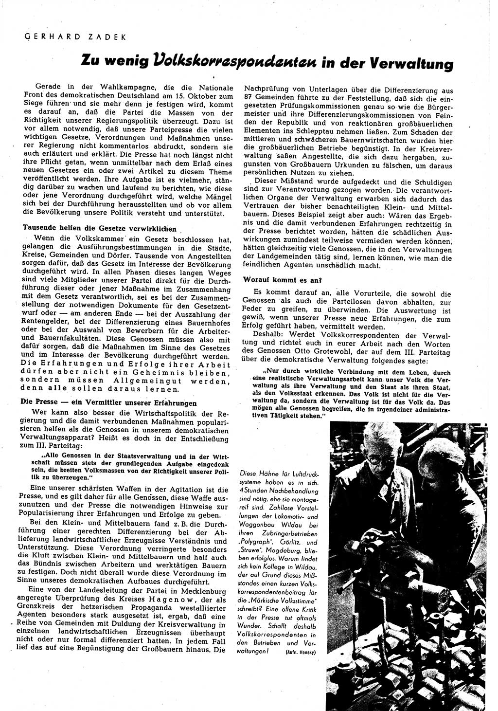 Neuer Weg (NW), Halbmonatsschrift für aktuelle Fragen der Arbeiterbewegung [Zentralkomitee (ZK) Sozialistische Einheitspartei Deutschlands (SED)], 5. Jahrgang [Deutsche Demokratische Republik (DDR)] 1950, Heft 18/31 (NW ZK SED DDR 1950, H. 18/31)