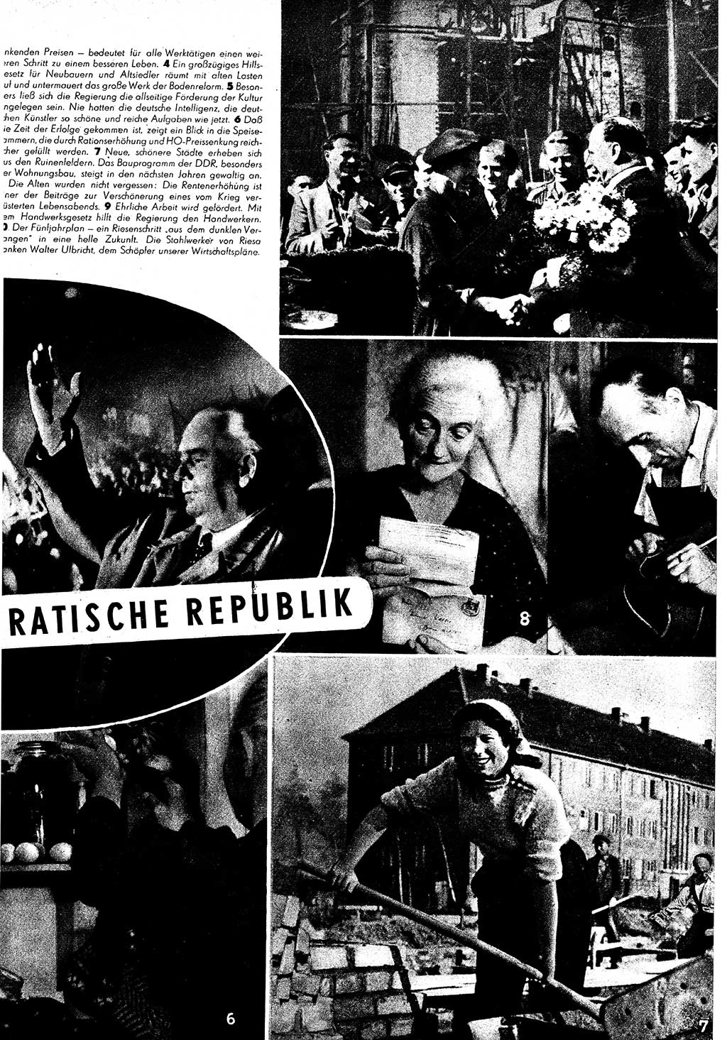 Neuer Weg (NW), Halbmonatsschrift für aktuelle Fragen der Arbeiterbewegung [Zentralkomitee (ZK) Sozialistische Einheitspartei Deutschlands (SED)], 5. Jahrgang [Deutsche Demokratische Republik (DDR)] 1950, Heft 19/17 (NW ZK SED DDR 1950, H. 19/17)