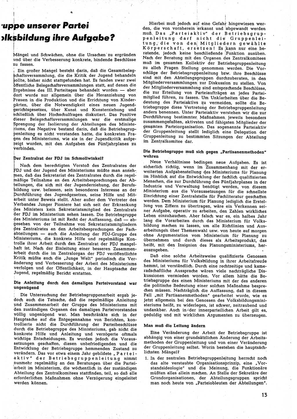 Neuer Weg (NW), Halbmonatsschrift für aktuelle Fragen der Arbeiterbewegung [Zentralkomitee (ZK) Sozialistische Einheitspartei Deutschlands (SED)], 5. Jahrgang [Deutsche Demokratische Republik (DDR)] 1950, Heft 20/13 (NW ZK SED DDR 1950, H. 20/13)