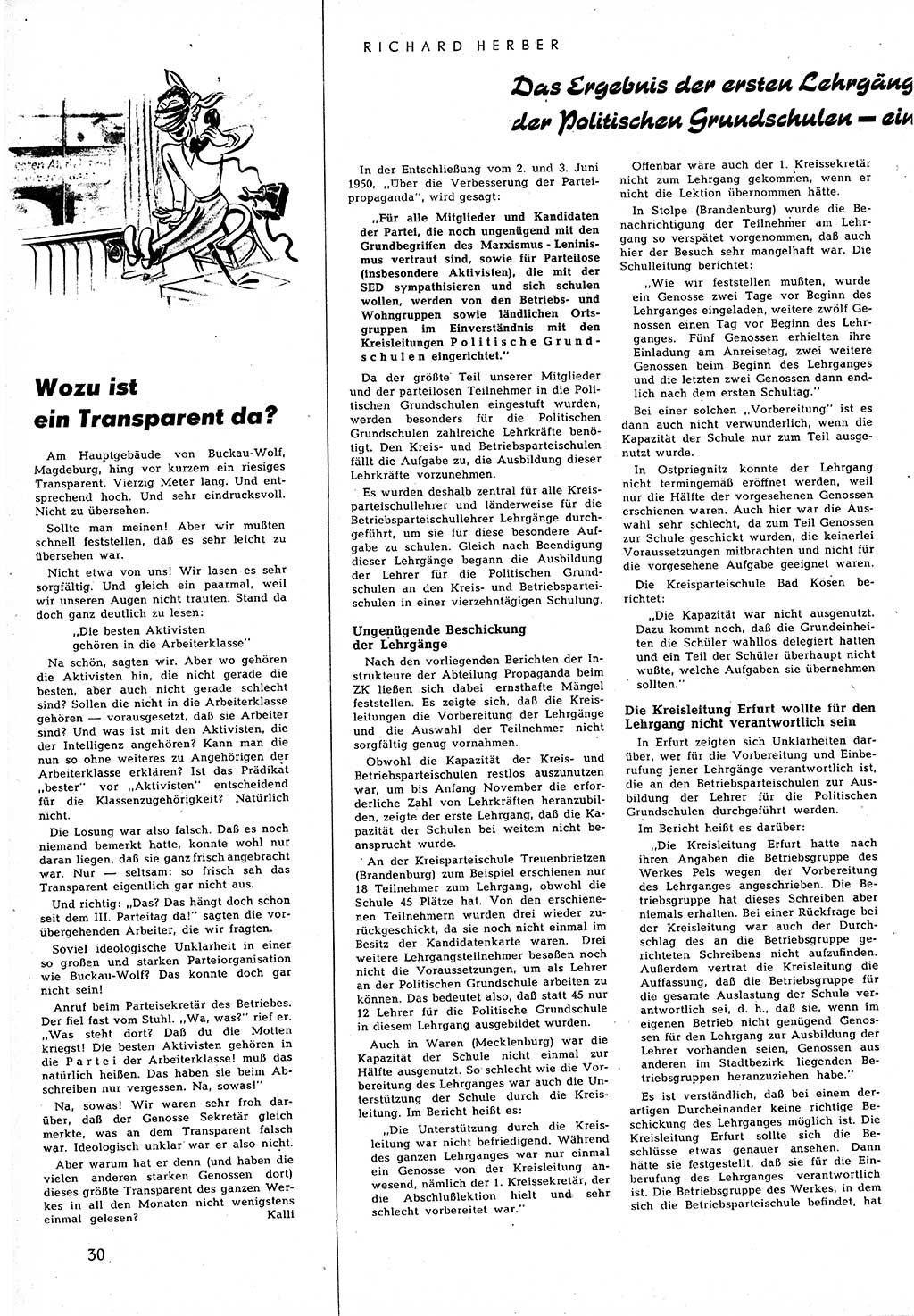 Neuer Weg (NW), Halbmonatsschrift für aktuelle Fragen der Arbeiterbewegung [Zentralkomitee (ZK) Sozialistische Einheitspartei Deutschlands (SED)], 5. Jahrgang [Deutsche Demokratische Republik (DDR)] 1950, Heft 20/30 (NW ZK SED DDR 1950, H. 20/30)