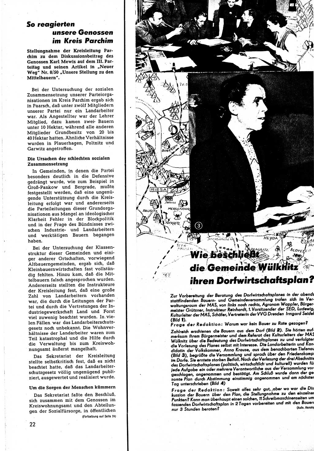 Neuer Weg (NW), Halbmonatsschrift für aktuelle Fragen der Arbeiterbewegung [Zentralkomitee (ZK) Sozialistische Einheitspartei Deutschlands (SED)], 5. Jahrgang [Deutsche Demokratische Republik (DDR)] 1950, Heft 21/22 (NW ZK SED DDR 1950, H. 21/22)