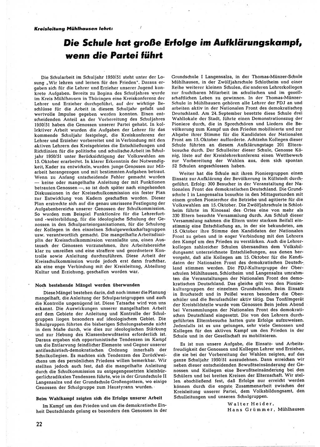 Neuer Weg (NW), Halbmonatsschrift für aktuelle Fragen der Arbeiterbewegung [Zentralkomitee (ZK) Sozialistische Einheitspartei Deutschlands (SED)], 5. Jahrgang [Deutsche Demokratische Republik (DDR)] 1950, Heft 22/22 (NW ZK SED DDR 1950, H. 22/22)