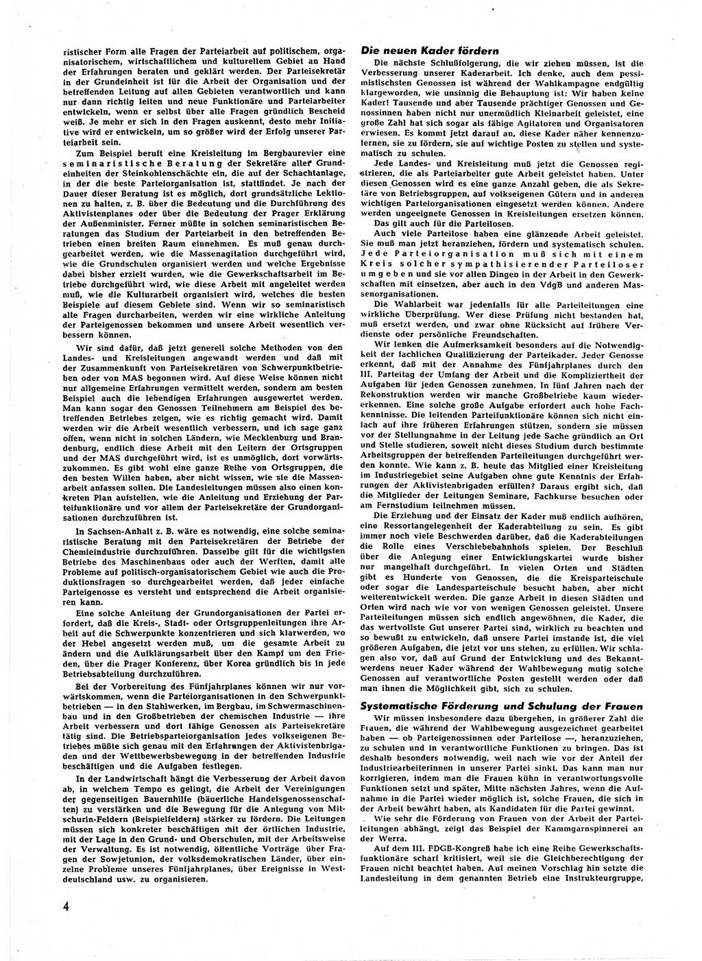 Neuer Weg (NW), Halbmonatsschrift für aktuelle Fragen der Arbeiterbewegung [Zentralkomitee (ZK) Sozialistische Einheitspartei Deutschlands (SED)], 5. Jahrgang [Deutsche Demokratische Republik (DDR)] 1950, Heft 23/4 (NW ZK SED DDR 1950, H. 23/4)