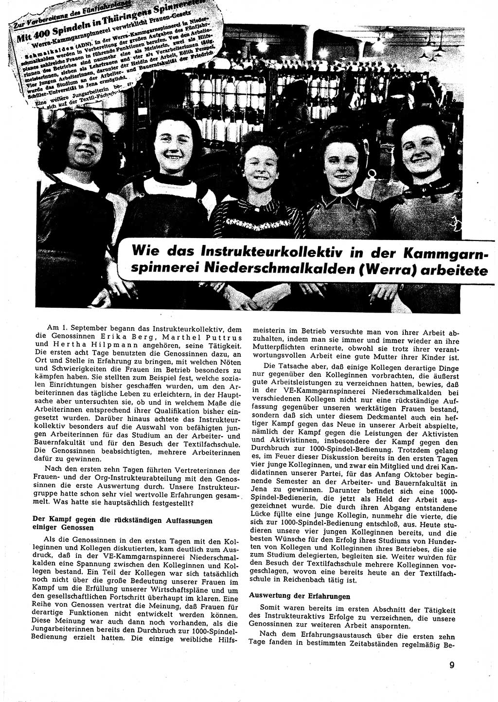 Neuer Weg (NW), Halbmonatsschrift für aktuelle Fragen der Arbeiterbewegung [Zentralkomitee (ZK) Sozialistische Einheitspartei Deutschlands (SED)], 5. Jahrgang [Deutsche Demokratische Republik (DDR)] 1950, Heft 23/9 (NW ZK SED DDR 1950, H. 23/9)