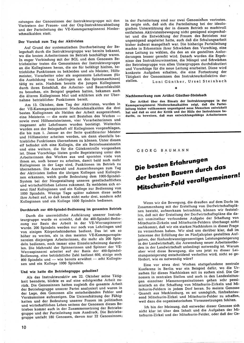 Neuer Weg (NW), Halbmonatsschrift für aktuelle Fragen der Arbeiterbewegung [Zentralkomitee (ZK) Sozialistische Einheitspartei Deutschlands (SED)], 5. Jahrgang [Deutsche Demokratische Republik (DDR)] 1950, Heft 23/10 (NW ZK SED DDR 1950, H. 23/10)