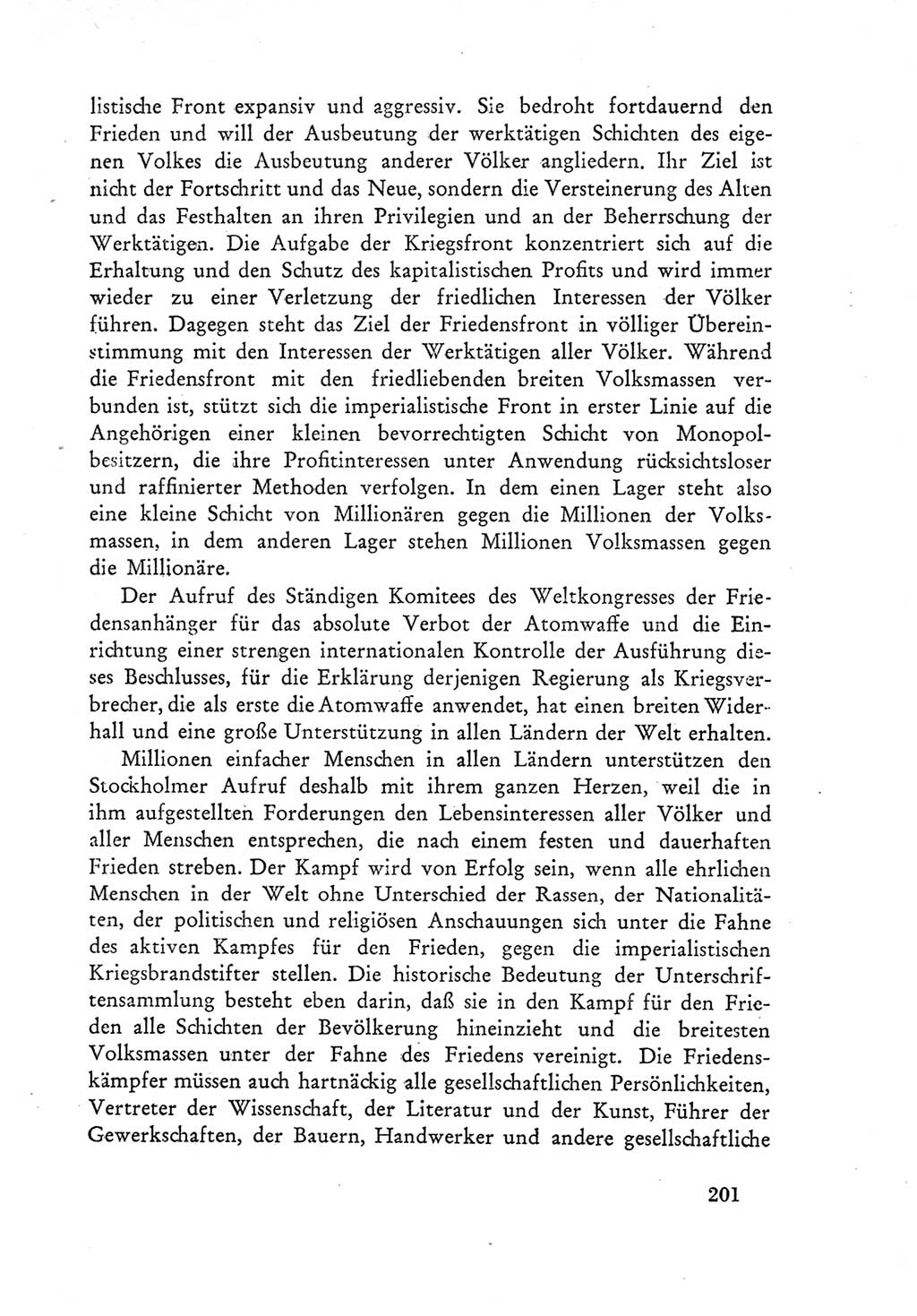 Protokoll der Verhandlungen des Ⅲ. Parteitages der Sozialistischen Einheitspartei Deutschlands (SED) [Deutsche Demokratische Republik (DDR)] 1950, Band 1, Seite 201 (Prot. Verh. Ⅲ. PT SED DDR 1950, Bd. 1, S. 201)