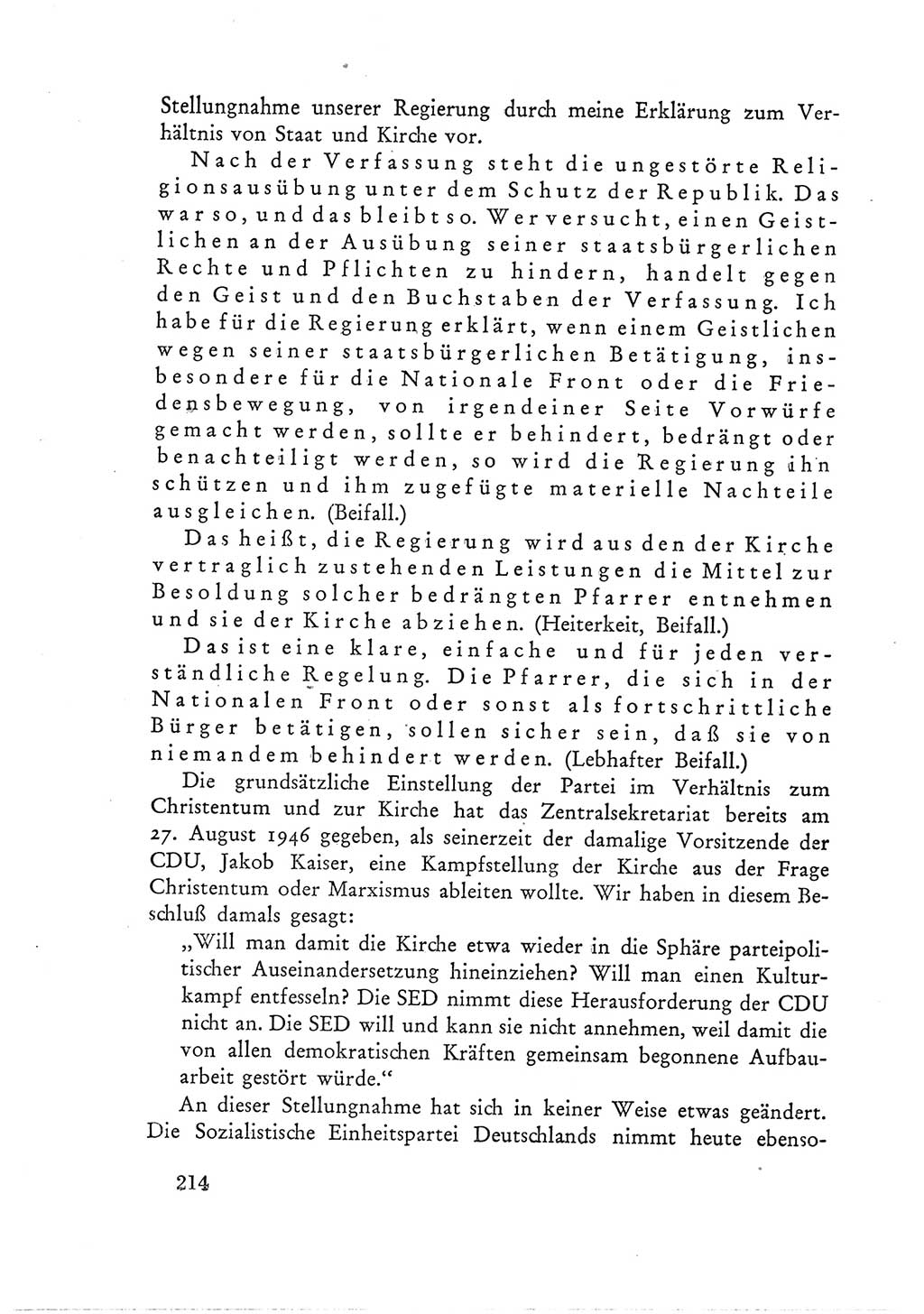 Protokoll der Verhandlungen des Ⅲ. Parteitages der Sozialistischen Einheitspartei Deutschlands (SED) [Deutsche Demokratische Republik (DDR)] 1950, Band 1, Seite 214 (Prot. Verh. Ⅲ. PT SED DDR 1950, Bd. 1, S. 214)