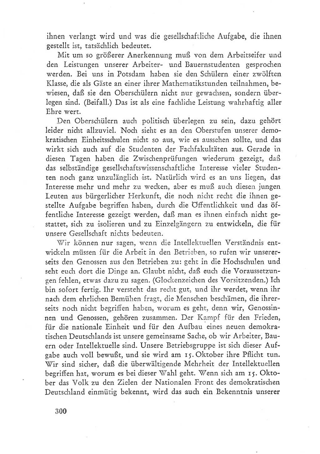 Protokoll der Verhandlungen des Ⅲ. Parteitages der Sozialistischen Einheitspartei Deutschlands (SED) [Deutsche Demokratische Republik (DDR)] 1950, Band 1, Seite 300 (Prot. Verh. Ⅲ. PT SED DDR 1950, Bd. 1, S. 300)