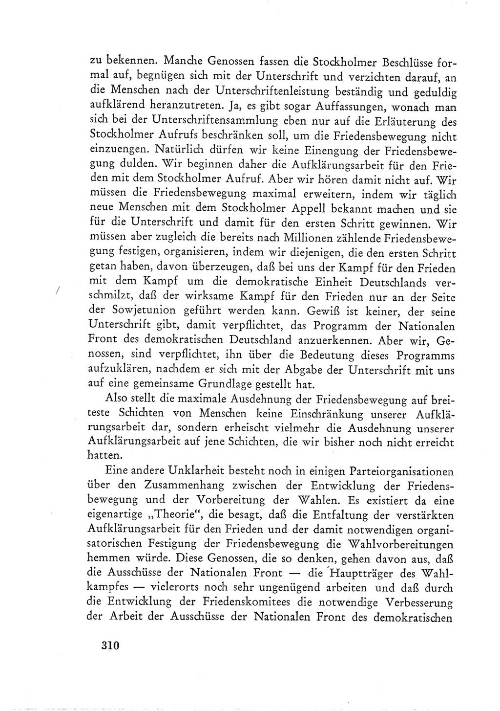 Protokoll der Verhandlungen des Ⅲ. Parteitages der Sozialistischen Einheitspartei Deutschlands (SED) [Deutsche Demokratische Republik (DDR)] 1950, Band 1, Seite 310 (Prot. Verh. Ⅲ. PT SED DDR 1950, Bd. 1, S. 310)