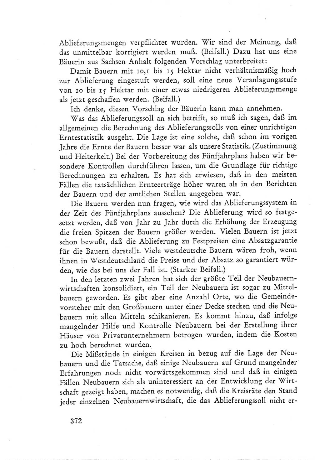 Protokoll der Verhandlungen des Ⅲ. Parteitages der Sozialistischen Einheitspartei Deutschlands (SED) [Deutsche Demokratische Republik (DDR)] 1950, Band 1, Seite 372 (Prot. Verh. Ⅲ. PT SED DDR 1950, Bd. 1, S. 372)