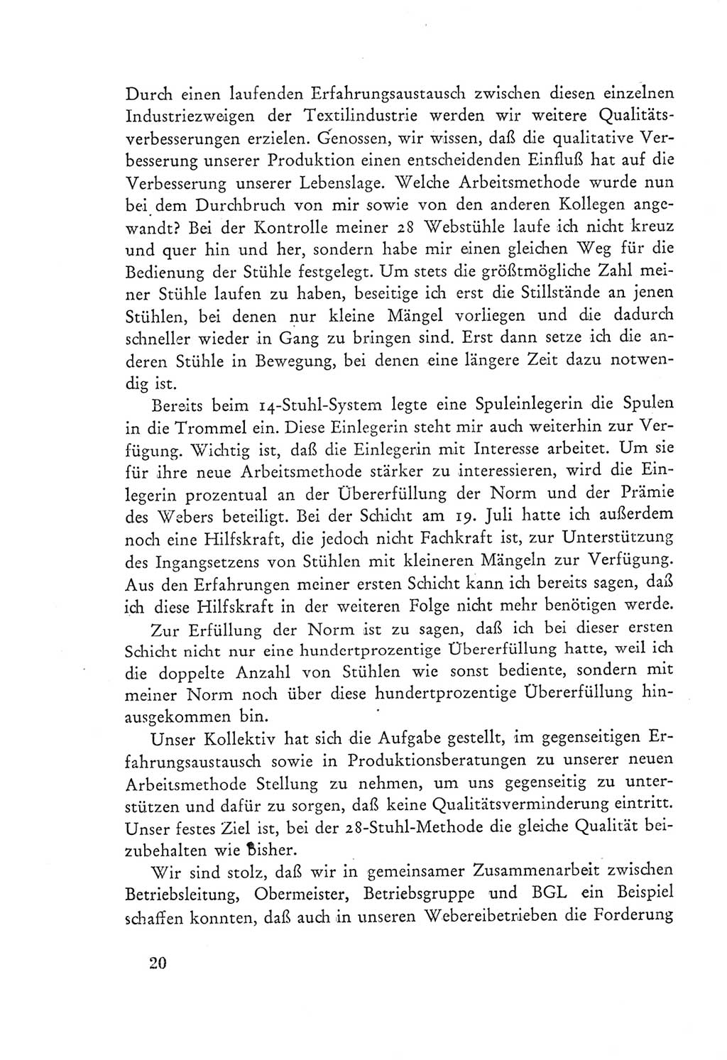 Protokoll der Verhandlungen des Ⅲ. Parteitages der Sozialistischen Einheitspartei Deutschlands (SED) [Deutsche Demokratische Republik (DDR)] 1950, Band 2, Seite 20 (Prot. Verh. Ⅲ. PT SED DDR 1950, Bd. 2, S. 20)