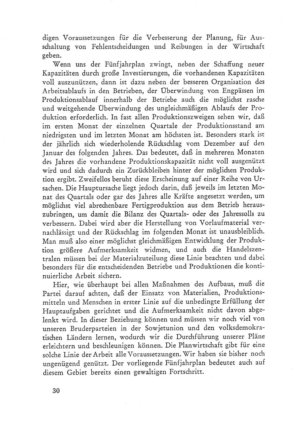Protokoll der Verhandlungen des Ⅲ. Parteitages der Sozialistischen Einheitspartei Deutschlands (SED) [Deutsche Demokratische Republik (DDR)] 1950, Band 2, Seite 30 (Prot. Verh. Ⅲ. PT SED DDR 1950, Bd. 2, S. 30)