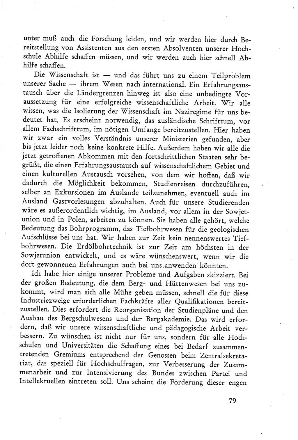 Protokoll der Verhandlungen des Ⅲ. Parteitages der Sozialistischen Einheitspartei Deutschlands (SED) [Deutsche Demokratische Republik (DDR)] 1950, Band 2, Seite 79 (Prot. Verh. Ⅲ. PT SED DDR 1950, Bd. 2, S. 79)