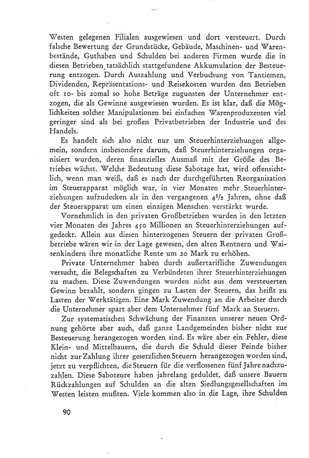 Protokoll der Verhandlungen des Ⅲ. Parteitages der Sozialistischen Einheitspartei Deutschlands (SED) [Deutsche Demokratische Republik (DDR)] 1950, Band 2, Seite 90 (Prot. Verh. Ⅲ. PT SED DDR 1950, Bd. 2, S. 90)