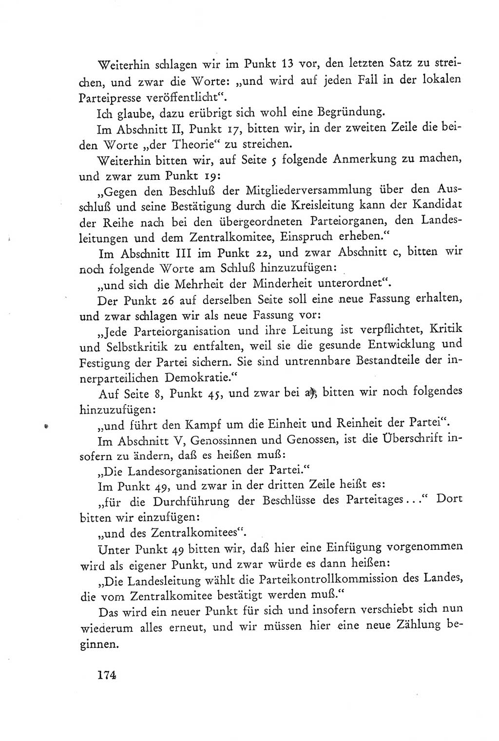 Protokoll der Verhandlungen des Ⅲ. Parteitages der Sozialistischen Einheitspartei Deutschlands (SED) [Deutsche Demokratische Republik (DDR)] 1950, Band 2, Seite 174 (Prot. Verh. Ⅲ. PT SED DDR 1950, Bd. 2, S. 174)