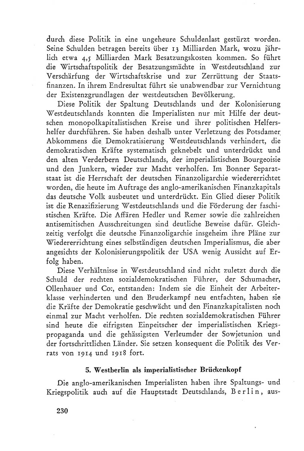 Protokoll der Verhandlungen des Ⅲ. Parteitages der Sozialistischen Einheitspartei Deutschlands (SED) [Deutsche Demokratische Republik (DDR)] 1950, Band 2, Seite 230 (Prot. Verh. Ⅲ. PT SED DDR 1950, Bd. 2, S. 230)
