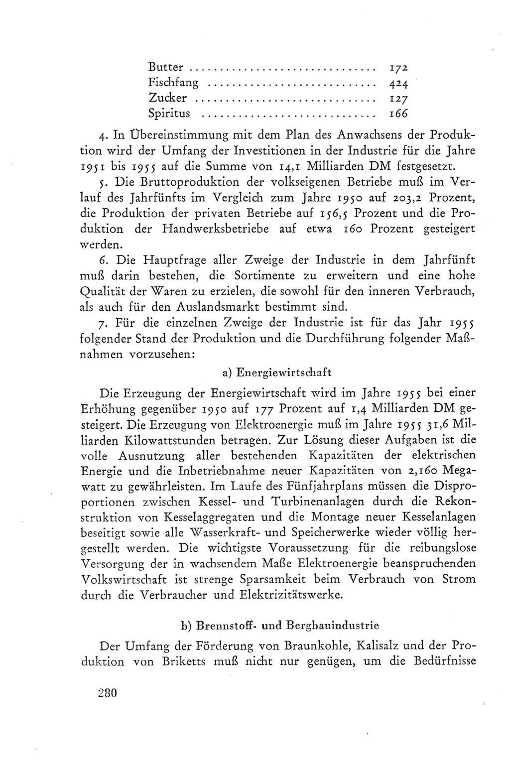 Protokoll der Verhandlungen des Ⅲ. Parteitages der Sozialistischen Einheitspartei Deutschlands (SED) [Deutsche Demokratische Republik (DDR)] 1950, Band 2, Seite 280 (Prot. Verh. Ⅲ. PT SED DDR 1950, Bd. 2, S. 280)