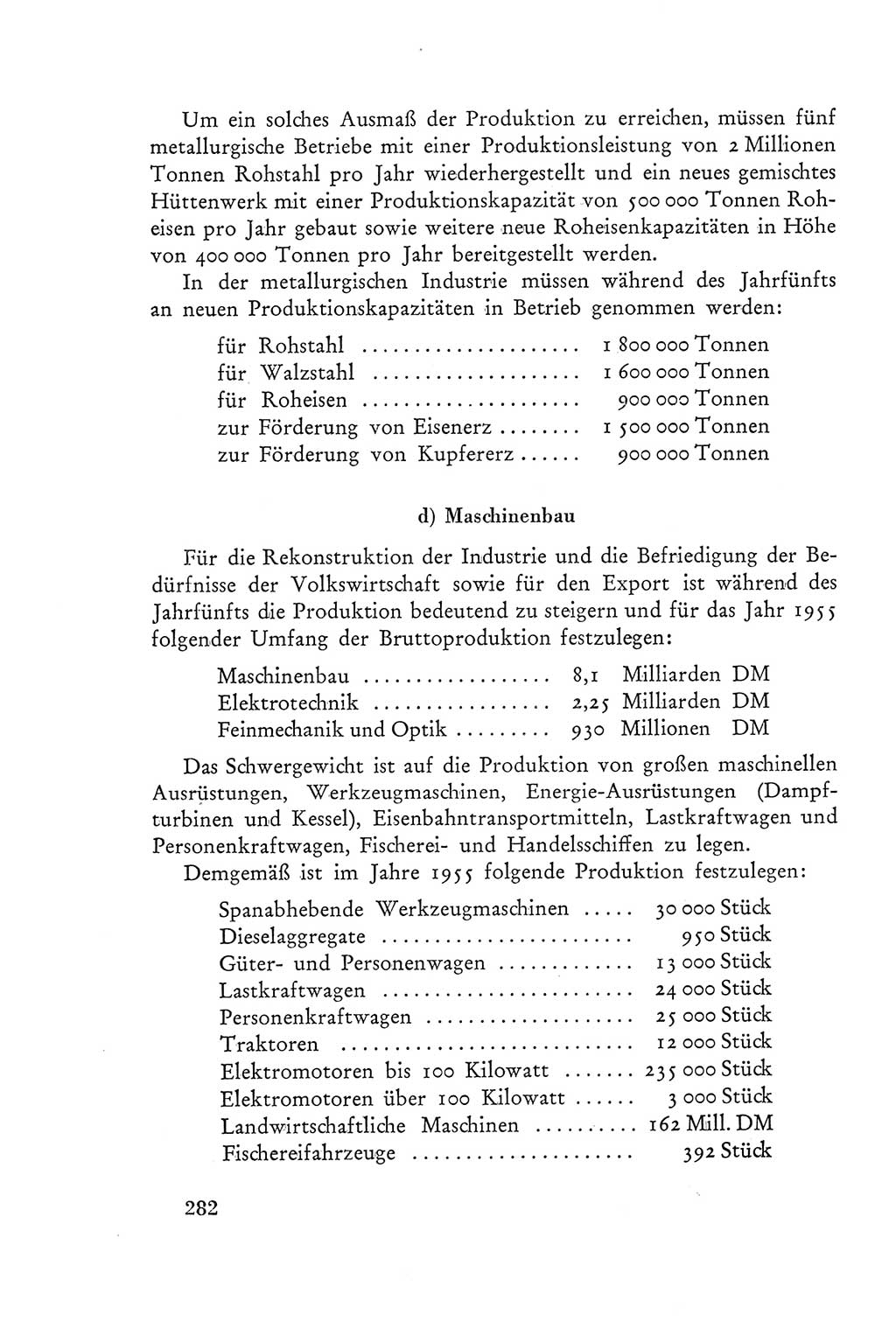 Protokoll der Verhandlungen des Ⅲ. Parteitages der Sozialistischen Einheitspartei Deutschlands (SED) [Deutsche Demokratische Republik (DDR)] 1950, Band 2, Seite 282 (Prot. Verh. Ⅲ. PT SED DDR 1950, Bd. 2, S. 282)