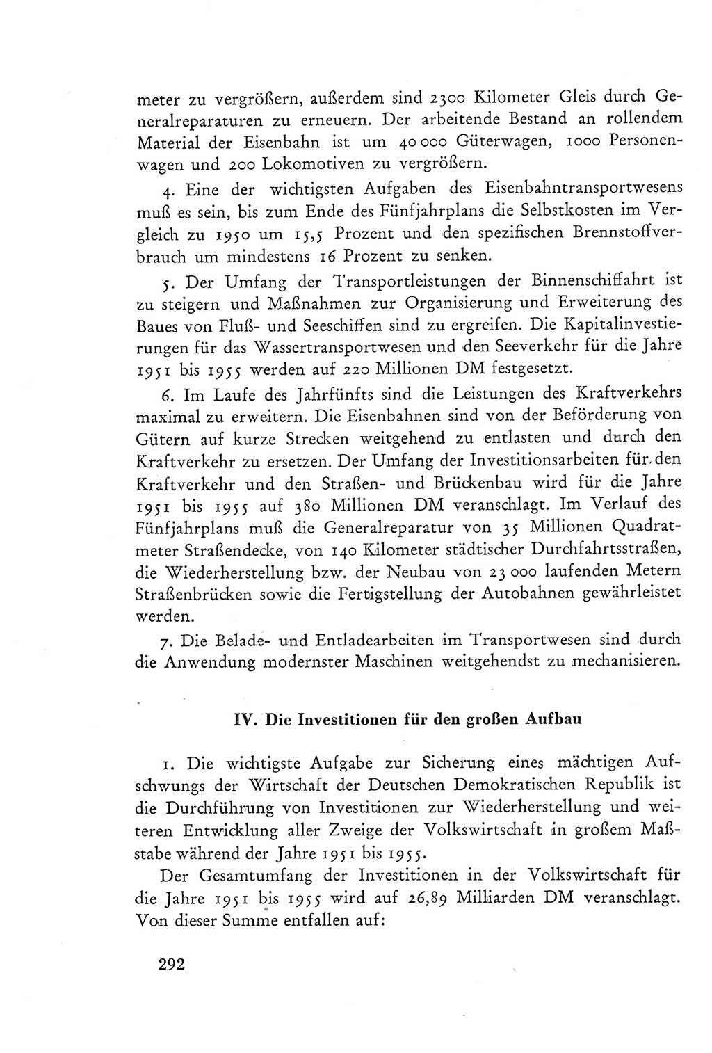 Protokoll der Verhandlungen des Ⅲ. Parteitages der Sozialistischen Einheitspartei Deutschlands (SED) [Deutsche Demokratische Republik (DDR)] 1950, Band 2, Seite 292 (Prot. Verh. Ⅲ. PT SED DDR 1950, Bd. 2, S. 292)