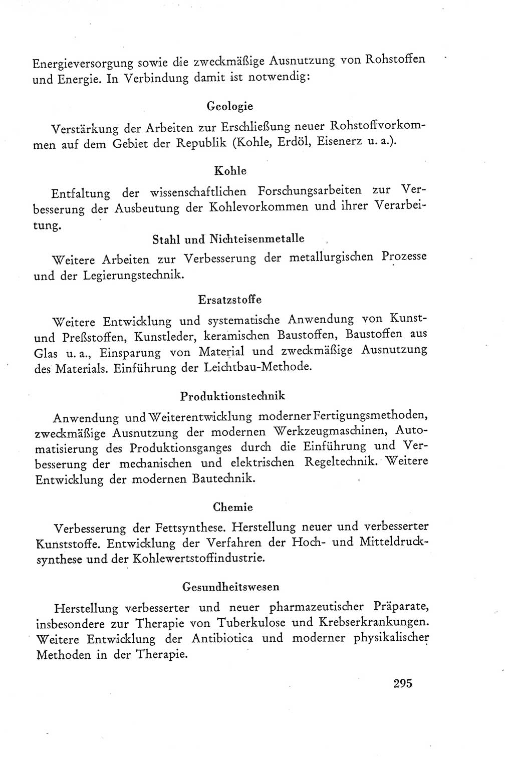Protokoll der Verhandlungen des Ⅲ. Parteitages der Sozialistischen Einheitspartei Deutschlands (SED) [Deutsche Demokratische Republik (DDR)] 1950, Band 2, Seite 295 (Prot. Verh. Ⅲ. PT SED DDR 1950, Bd. 2, S. 295)