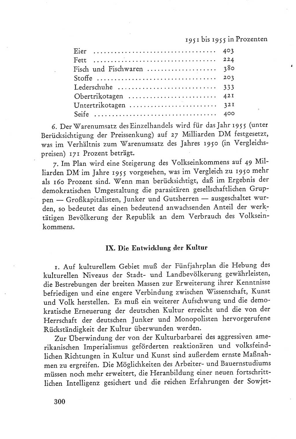 Protokoll der Verhandlungen des Ⅲ. Parteitages der Sozialistischen Einheitspartei Deutschlands (SED) [Deutsche Demokratische Republik (DDR)] 1950, Band 2, Seite 300 (Prot. Verh. Ⅲ. PT SED DDR 1950, Bd. 2, S. 300)