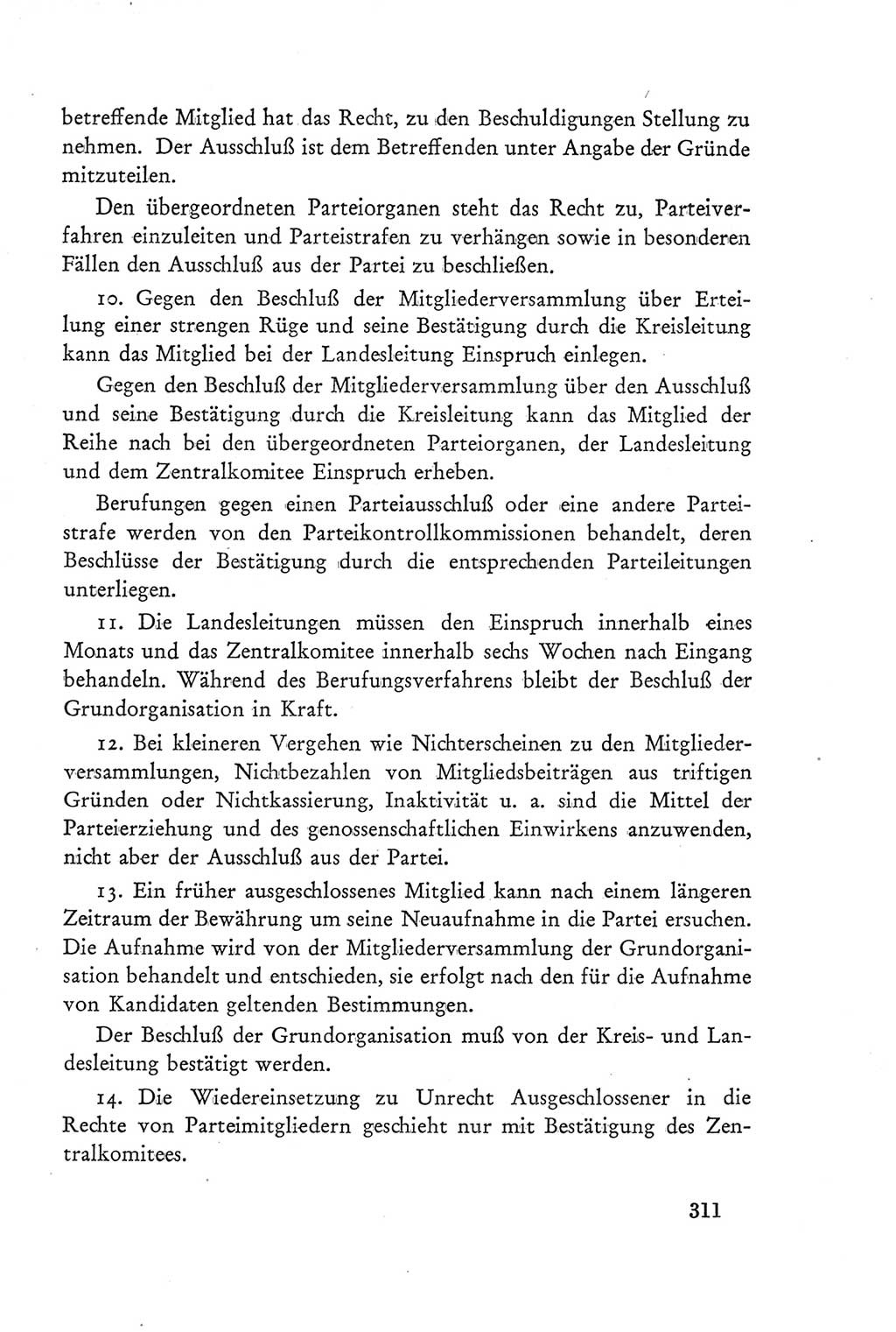 Protokoll der Verhandlungen des Ⅲ. Parteitages der Sozialistischen Einheitspartei Deutschlands (SED) [Deutsche Demokratische Republik (DDR)] 1950, Band 2, Seite 311 (Prot. Verh. Ⅲ. PT SED DDR 1950, Bd. 2, S. 311)