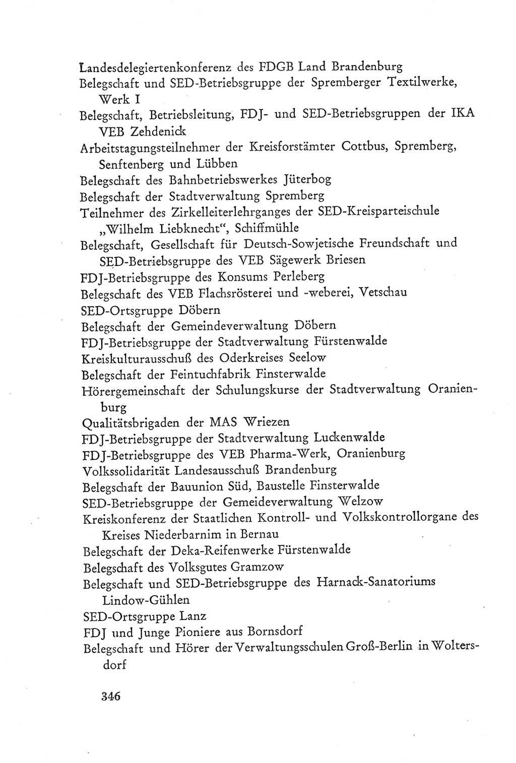 Protokoll der Verhandlungen des Ⅲ. Parteitages der Sozialistischen Einheitspartei Deutschlands (SED) [Deutsche Demokratische Republik (DDR)] 1950, Band 2, Seite 346 (Prot. Verh. Ⅲ. PT SED DDR 1950, Bd. 2, S. 346)