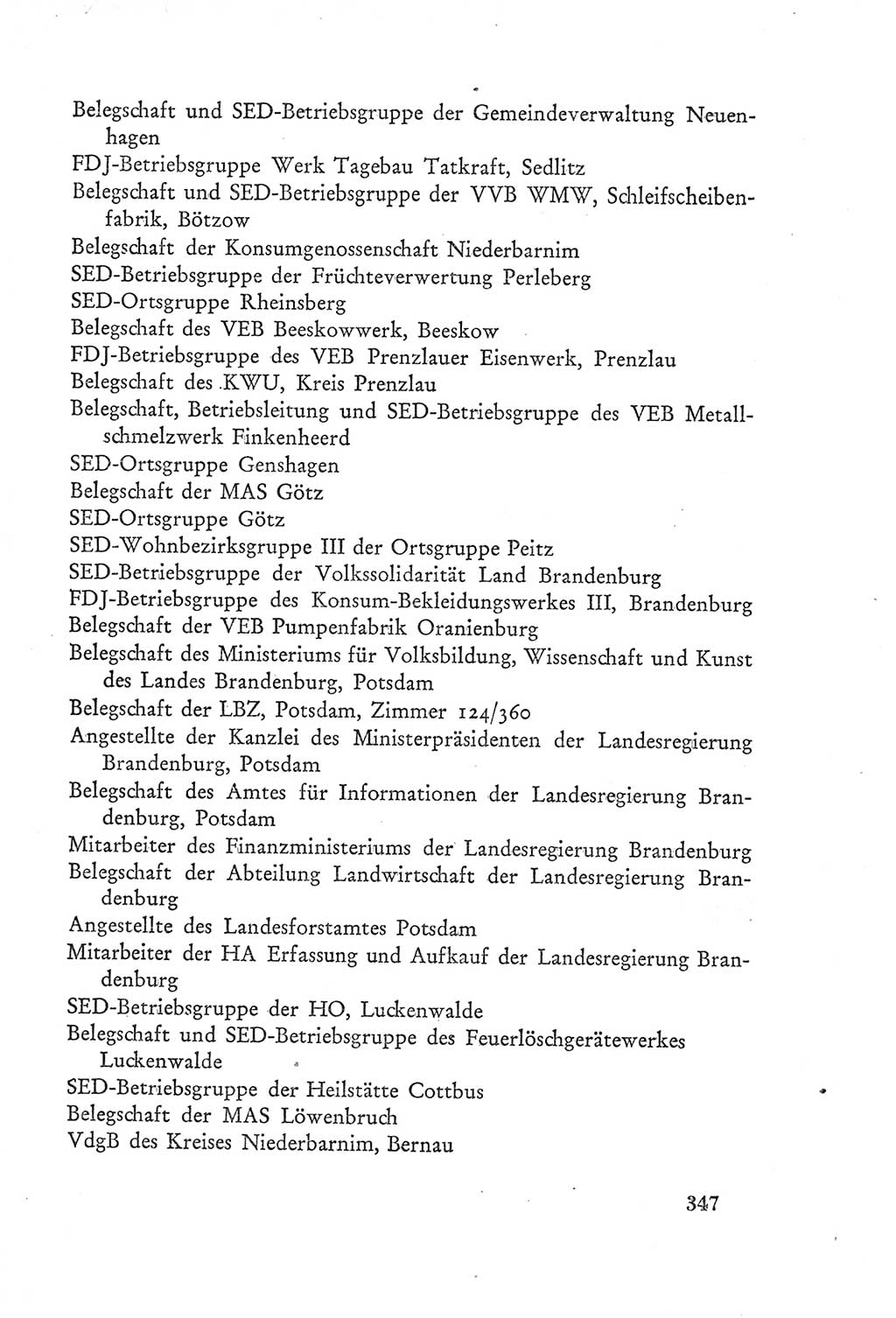 Protokoll der Verhandlungen des Ⅲ. Parteitages der Sozialistischen Einheitspartei Deutschlands (SED) [Deutsche Demokratische Republik (DDR)] 1950, Band 2, Seite 347 (Prot. Verh. Ⅲ. PT SED DDR 1950, Bd. 2, S. 347)