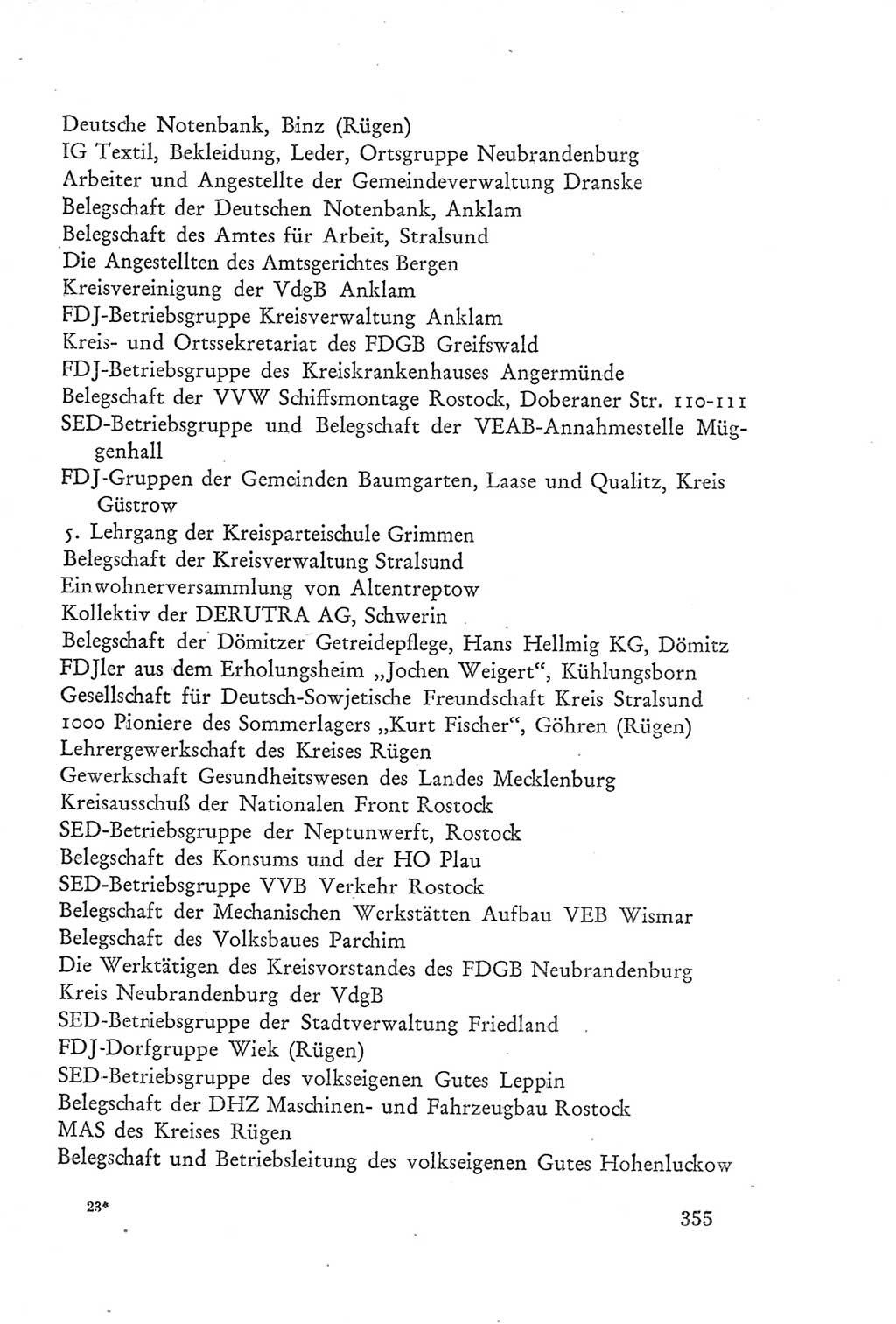 Protokoll der Verhandlungen des Ⅲ. Parteitages der Sozialistischen Einheitspartei Deutschlands (SED) [Deutsche Demokratische Republik (DDR)] 1950, Band 2, Seite 355 (Prot. Verh. Ⅲ. PT SED DDR 1950, Bd. 2, S. 355)