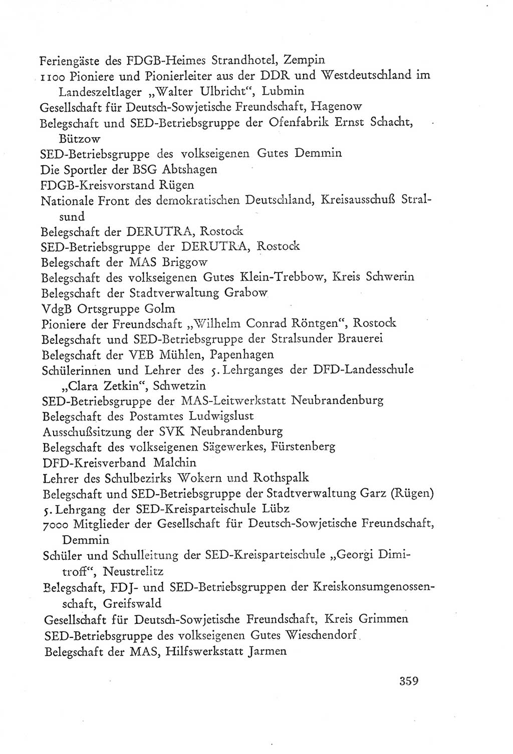 Protokoll der Verhandlungen des Ⅲ. Parteitages der Sozialistischen Einheitspartei Deutschlands (SED) [Deutsche Demokratische Republik (DDR)] 1950, Band 2, Seite 359 (Prot. Verh. Ⅲ. PT SED DDR 1950, Bd. 2, S. 359)