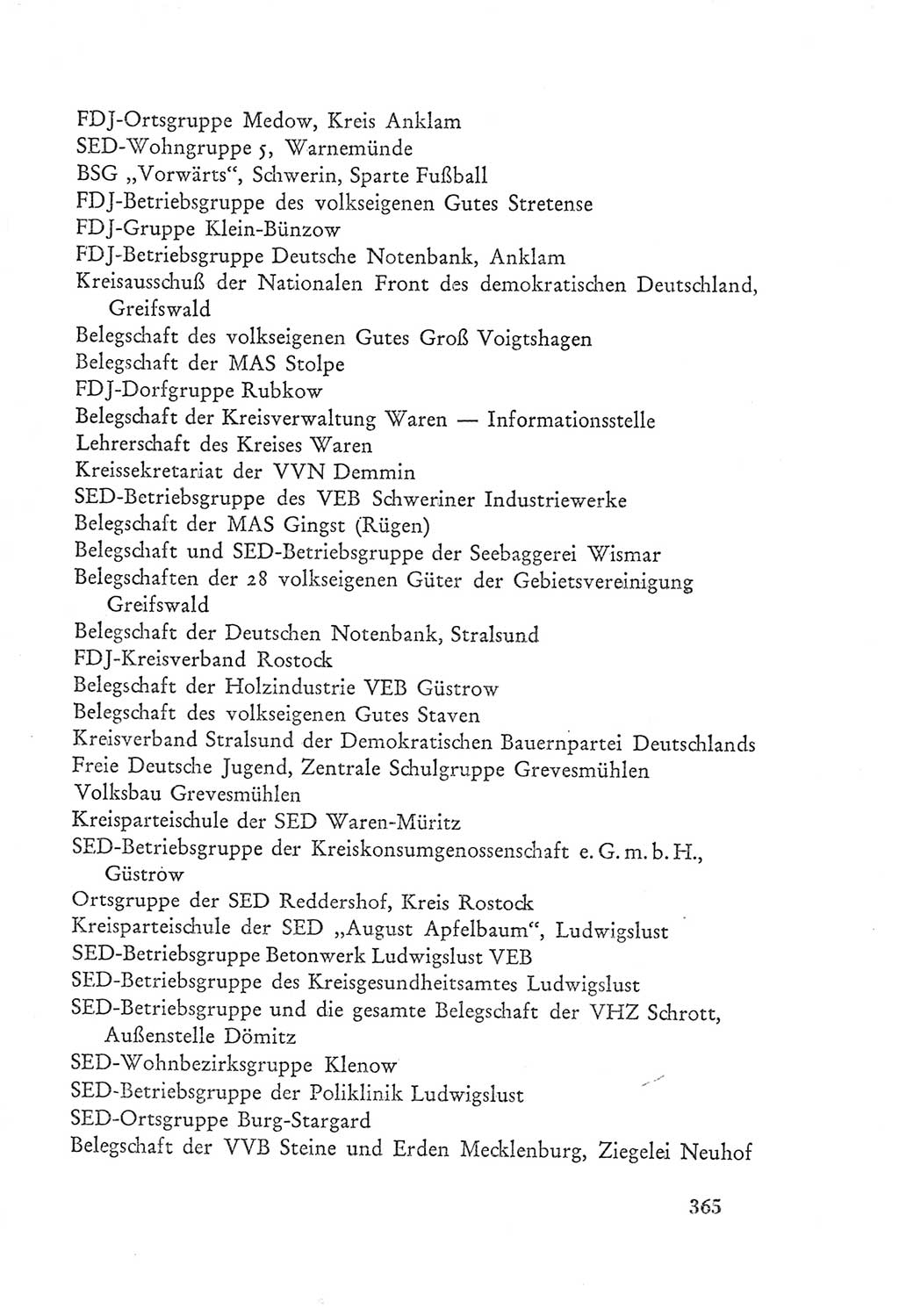 Protokoll der Verhandlungen des Ⅲ. Parteitages der Sozialistischen Einheitspartei Deutschlands (SED) [Deutsche Demokratische Republik (DDR)] 1950, Band 2, Seite 365 (Prot. Verh. Ⅲ. PT SED DDR 1950, Bd. 2, S. 365)