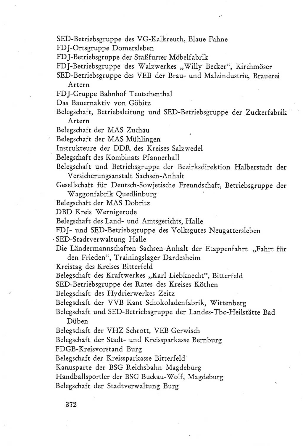 Protokoll der Verhandlungen des Ⅲ. Parteitages der Sozialistischen Einheitspartei Deutschlands (SED) [Deutsche Demokratische Republik (DDR)] 1950, Band 2, Seite 372 (Prot. Verh. Ⅲ. PT SED DDR 1950, Bd. 2, S. 372)