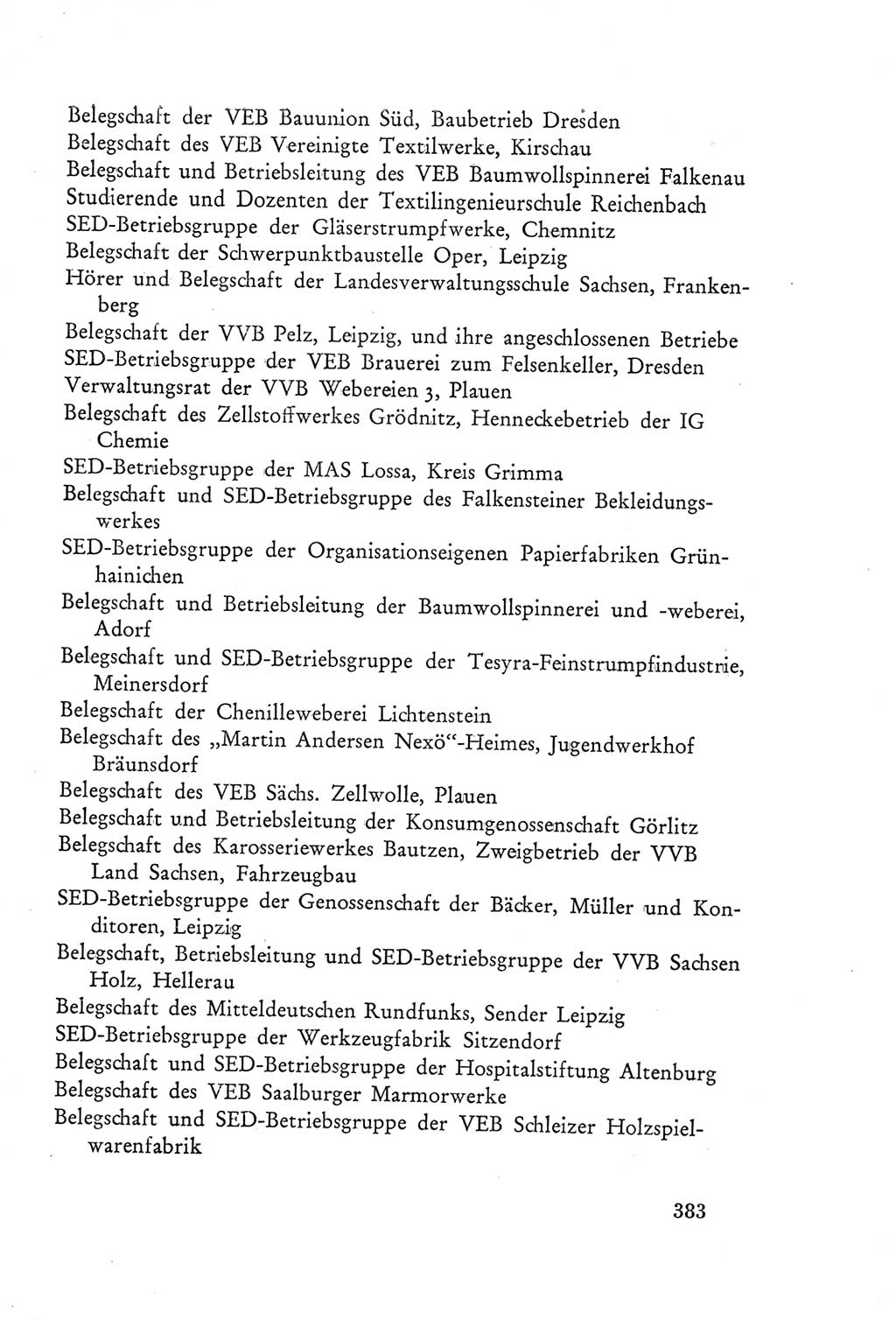 Protokoll der Verhandlungen des Ⅲ. Parteitages der Sozialistischen Einheitspartei Deutschlands (SED) [Deutsche Demokratische Republik (DDR)] 1950, Band 2, Seite 383 (Prot. Verh. Ⅲ. PT SED DDR 1950, Bd. 2, S. 383)