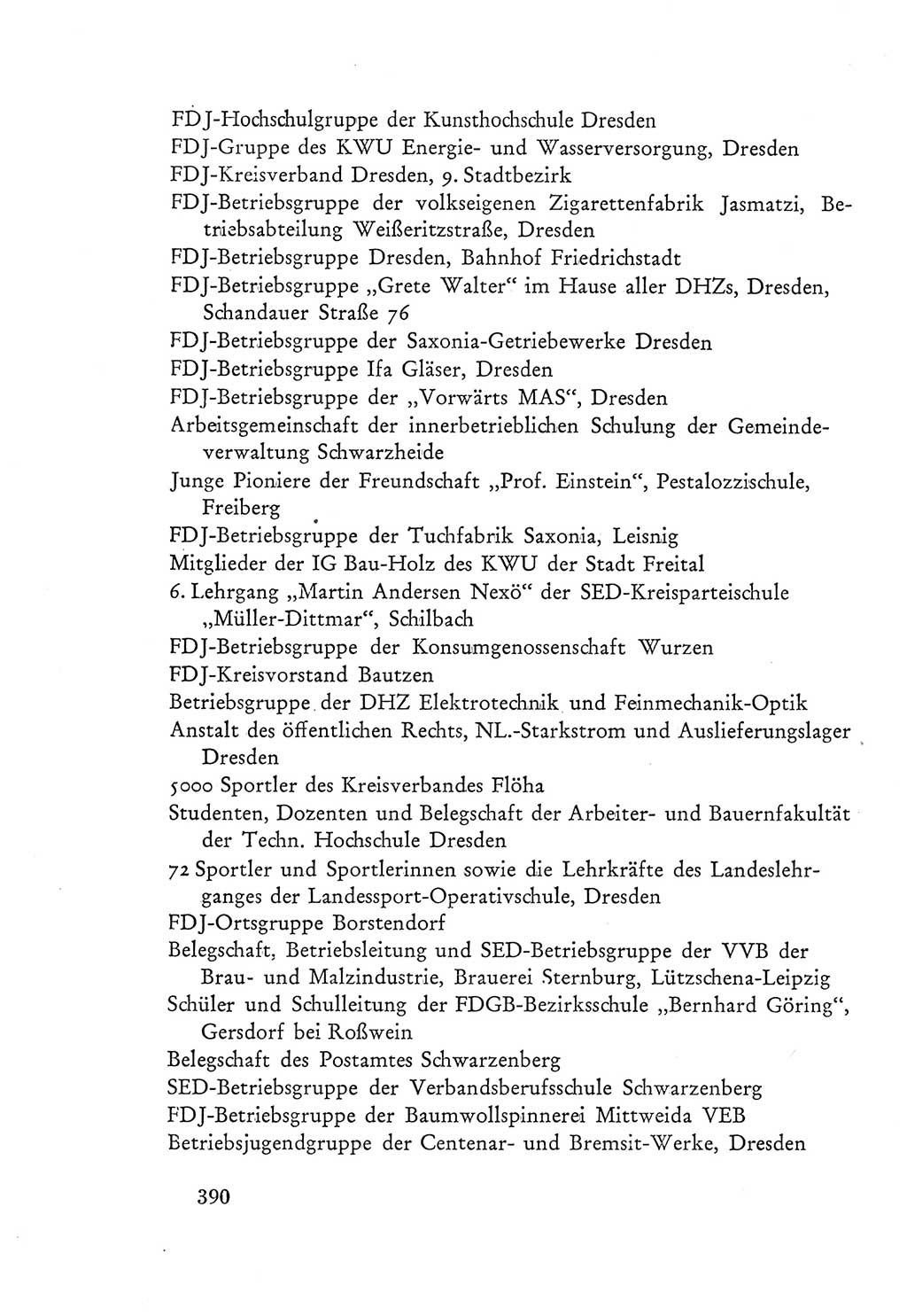 Protokoll der Verhandlungen des Ⅲ. Parteitages der Sozialistischen Einheitspartei Deutschlands (SED) [Deutsche Demokratische Republik (DDR)] 1950, Band 2, Seite 390 (Prot. Verh. Ⅲ. PT SED DDR 1950, Bd. 2, S. 390)