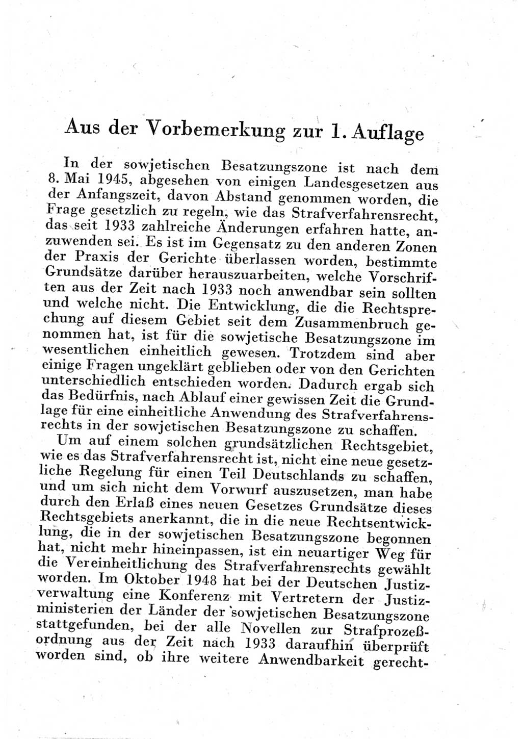 Strafprozeßordnung (StPO), Gerichtsverfassungsgesetz (GVG) und zahlreiche Nebengesetze der Deutschen Demokratischen Republik (DDR) 1950, Seite 5 (StPO GVG Ges. DDR 1950, S. 5)