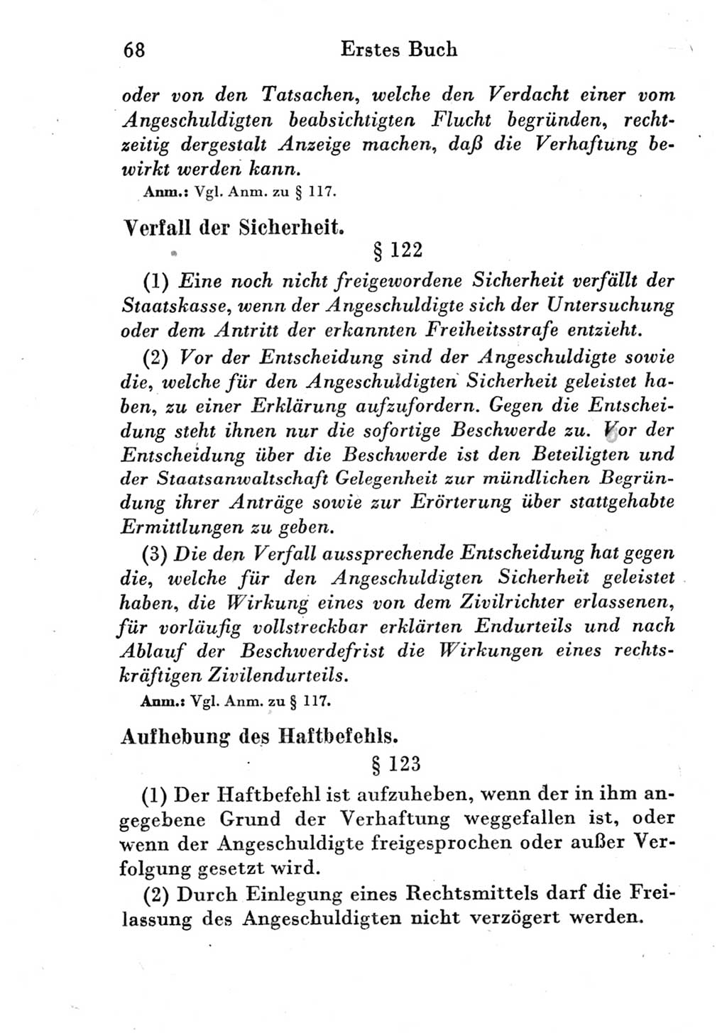 Strafprozeßordnung (StPO), Gerichtsverfassungsgesetz (GVG) und zahlreiche Nebengesetze der Deutschen Demokratischen Republik (DDR) 1950, Seite 68 (StPO GVG Ges. DDR 1950, S. 68)