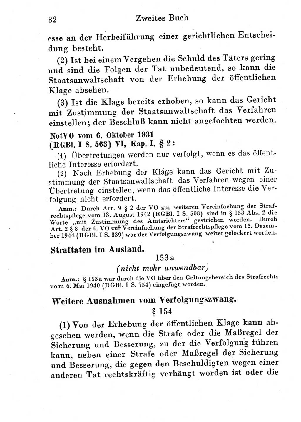 Strafprozeßordnung (StPO), Gerichtsverfassungsgesetz (GVG) und zahlreiche Nebengesetze der Deutschen Demokratischen Republik (DDR) 1950, Seite 82 (StPO GVG Ges. DDR 1950, S. 82)