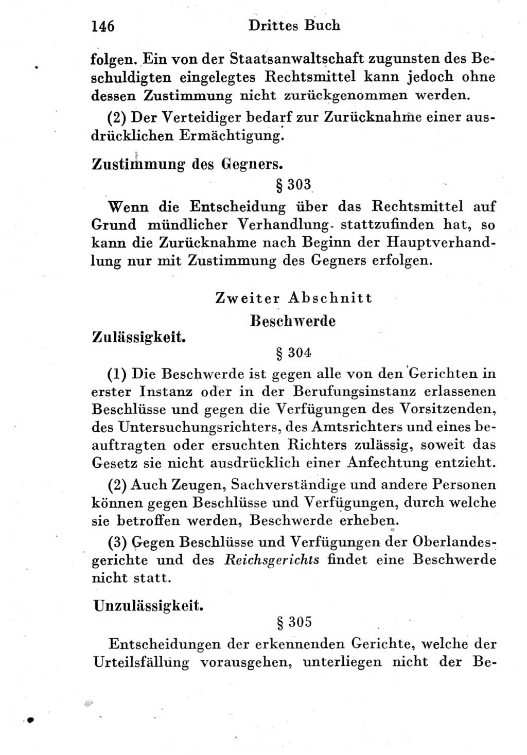Strafprozeßordnung (StPO), Gerichtsverfassungsgesetz (GVG) und zahlreiche Nebengesetze der Deutschen Demokratischen Republik (DDR) 1950, Seite 146 (StPO GVG Ges. DDR 1950, S. 146)