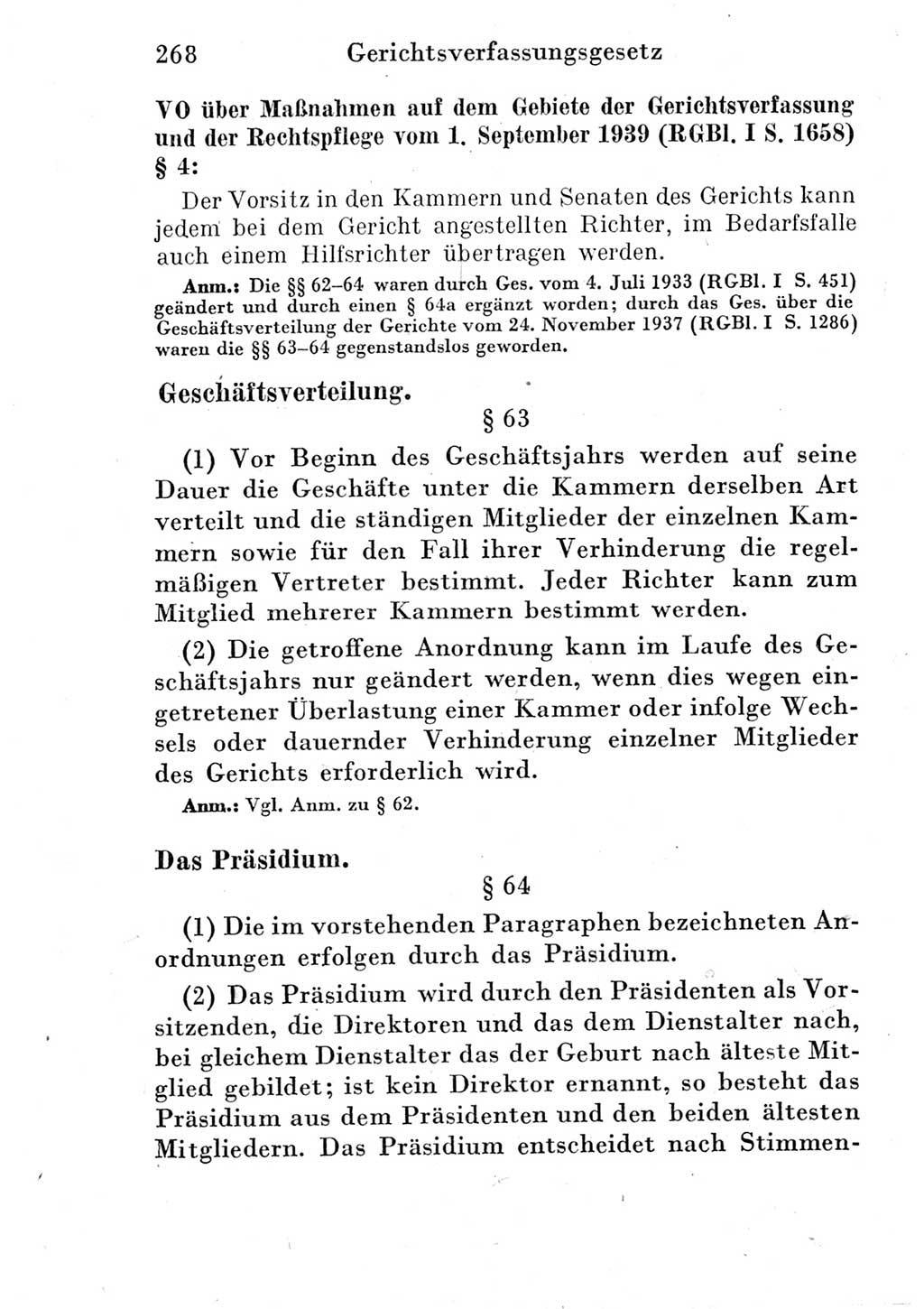 Strafprozeßordnung (StPO), Gerichtsverfassungsgesetz (GVG) und zahlreiche Nebengesetze der Deutschen Demokratischen Republik (DDR) 1950, Seite 268 (StPO GVG Ges. DDR 1950, S. 268)