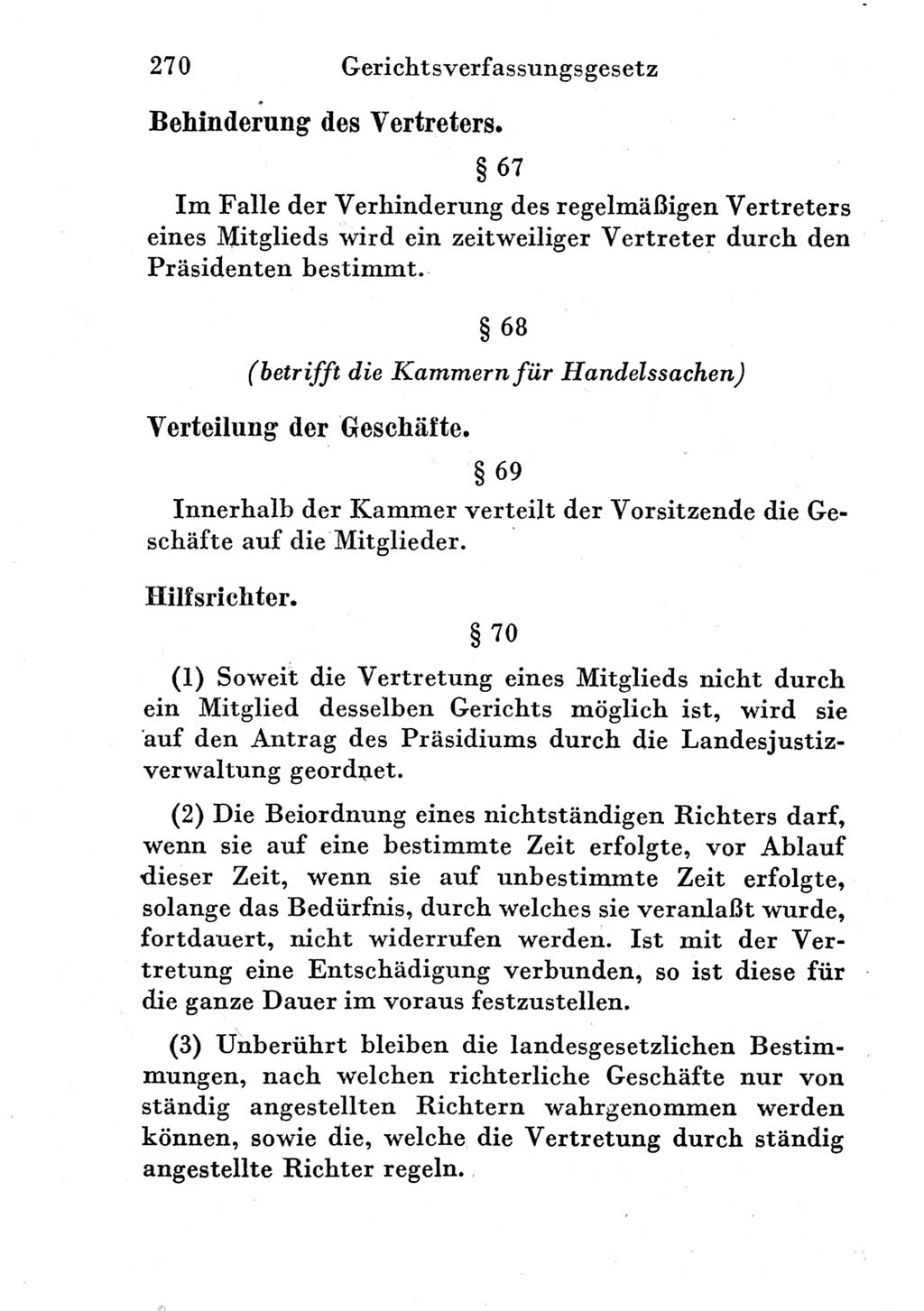 Strafprozeßordnung (StPO), Gerichtsverfassungsgesetz (GVG) und zahlreiche Nebengesetze der Deutschen Demokratischen Republik (DDR) 1950, Seite 270 (StPO GVG Ges. DDR 1950, S. 270)